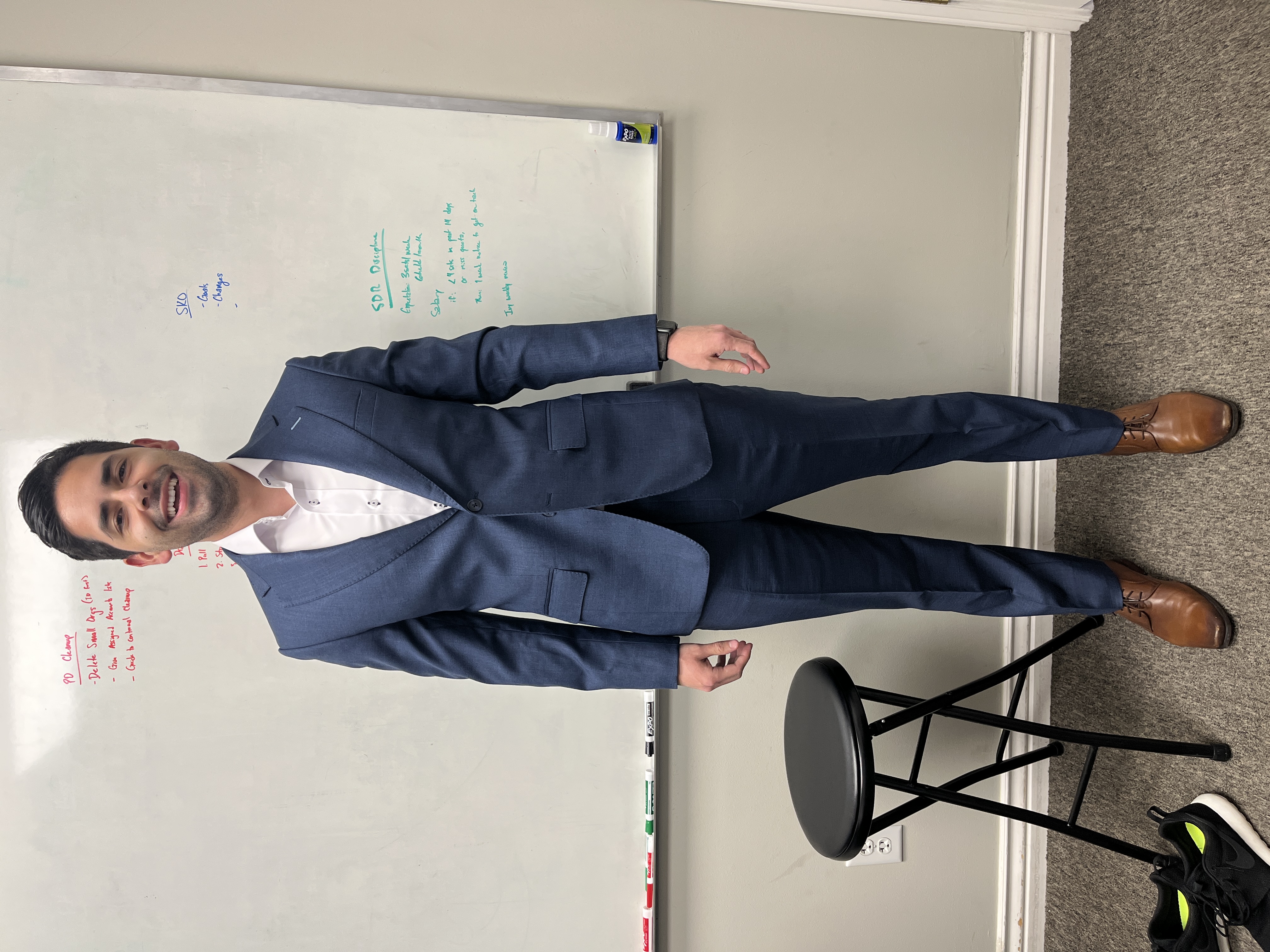 Timeless classic-style bespoke suit with meticulous attention to detail by Essato Custom Clothing in Layton, Utah