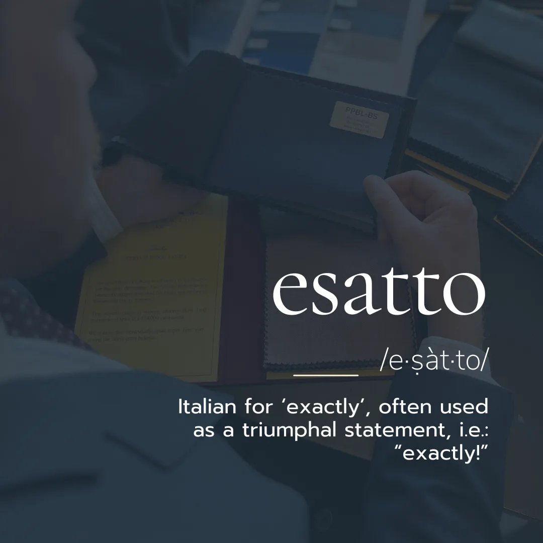 Why esatto