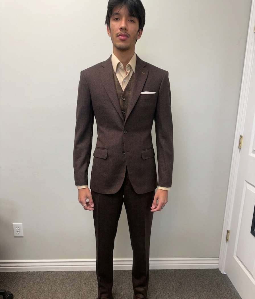 Custom tailored wedding suit groom by esatto Custom Clothing Layton Utah