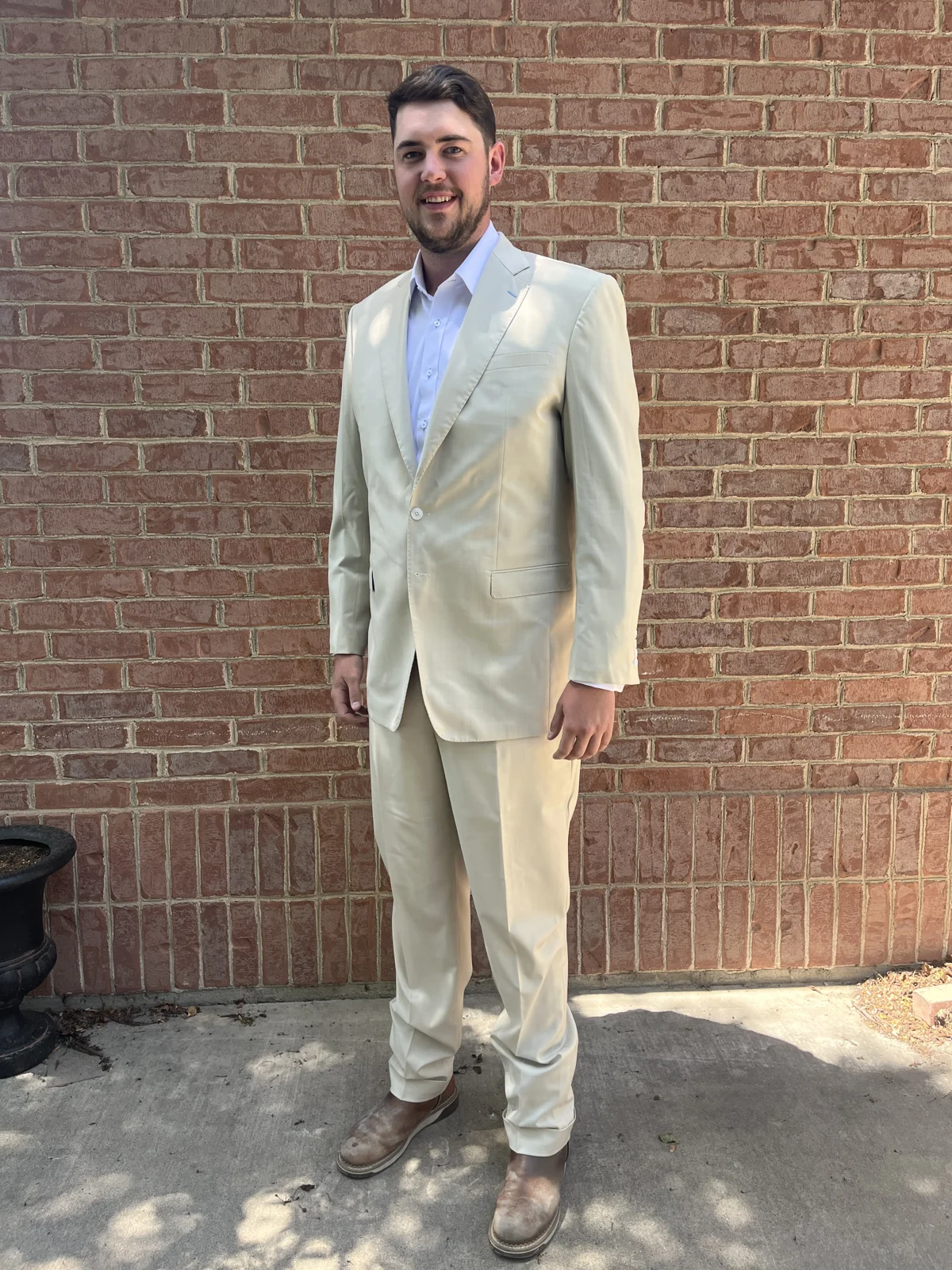 Handcrafted custom wedding suit by esatto Custom Clothing in Utah