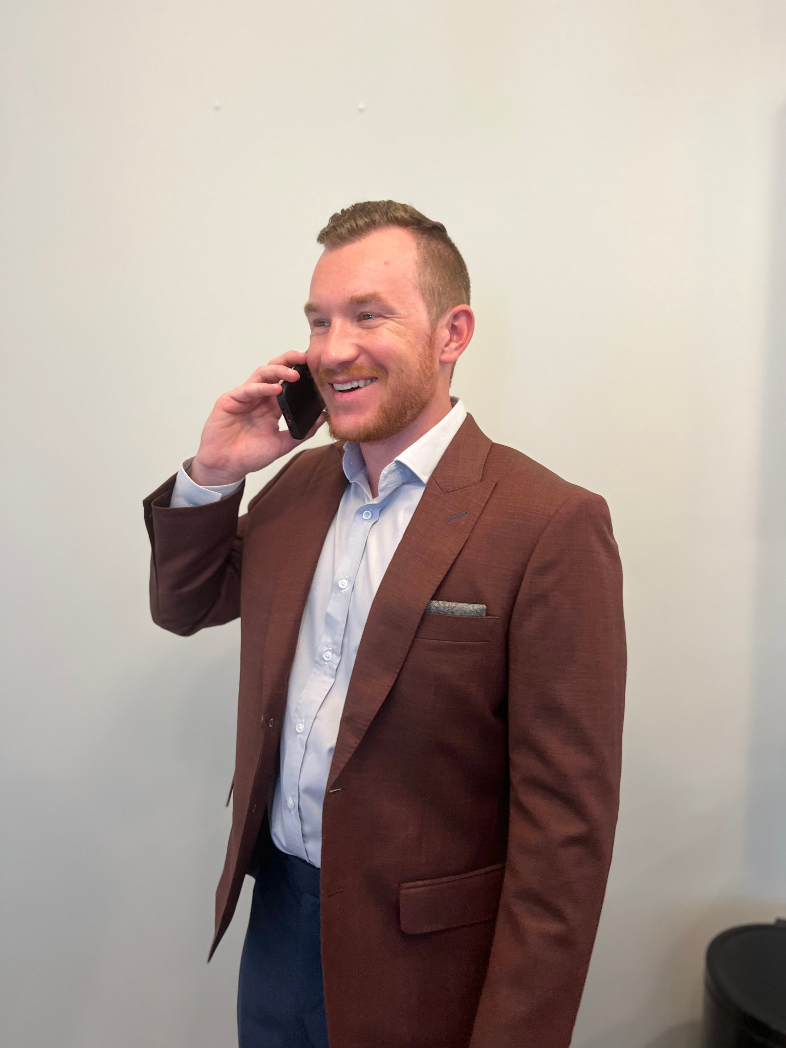 Brandon Beck, Head Clothier and founder of Essato Custom Clothing, bringing expert custom tailoring services to Layton, Utah